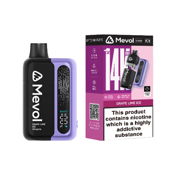 Mevol S7000 Refillable Pod Kit (Box of 5)