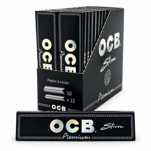 OCB Premium Slim Papers (Box of 50)
