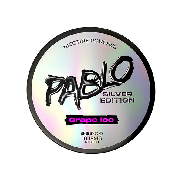 Pablo Silver Edition 10mg Nicotine Pouch (Pack of 5)