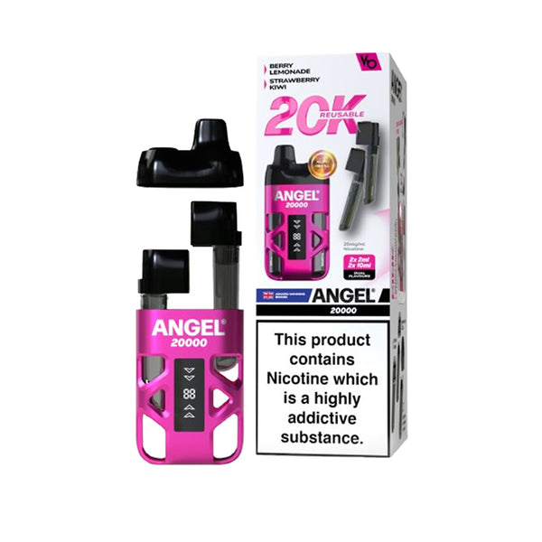 Vapes Bars Angel 20K Rechargeable Vape Kit (Box of 5)