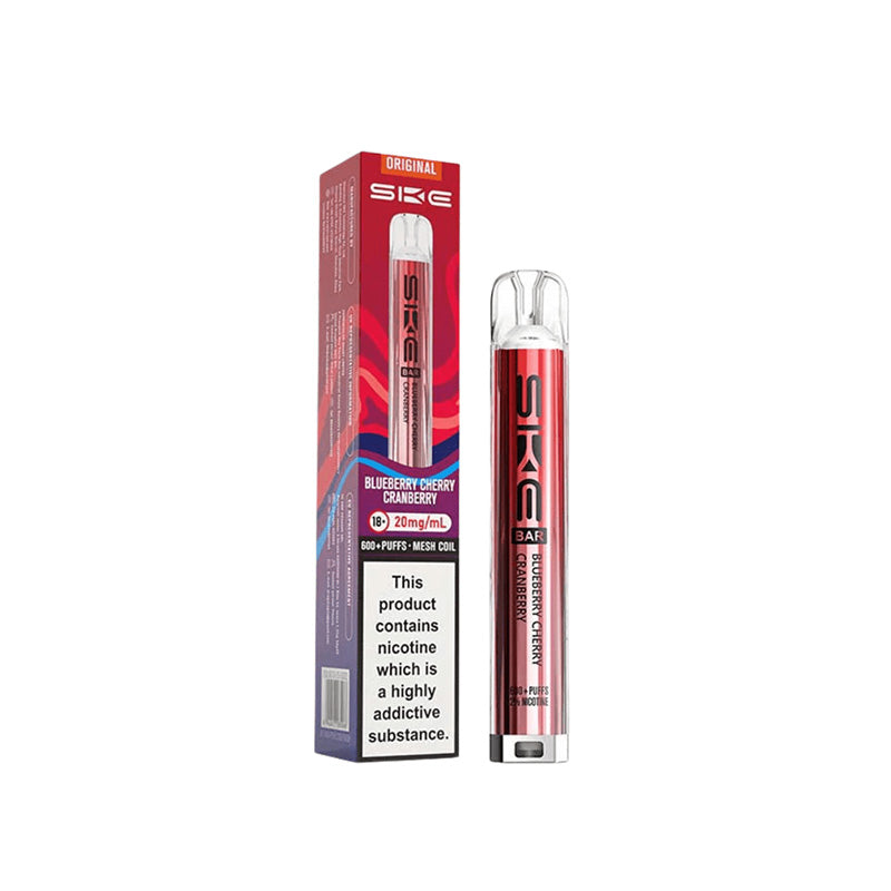 SKE Crystal 600 Rechargeable Prefilled Pod Kit (Box of 10)