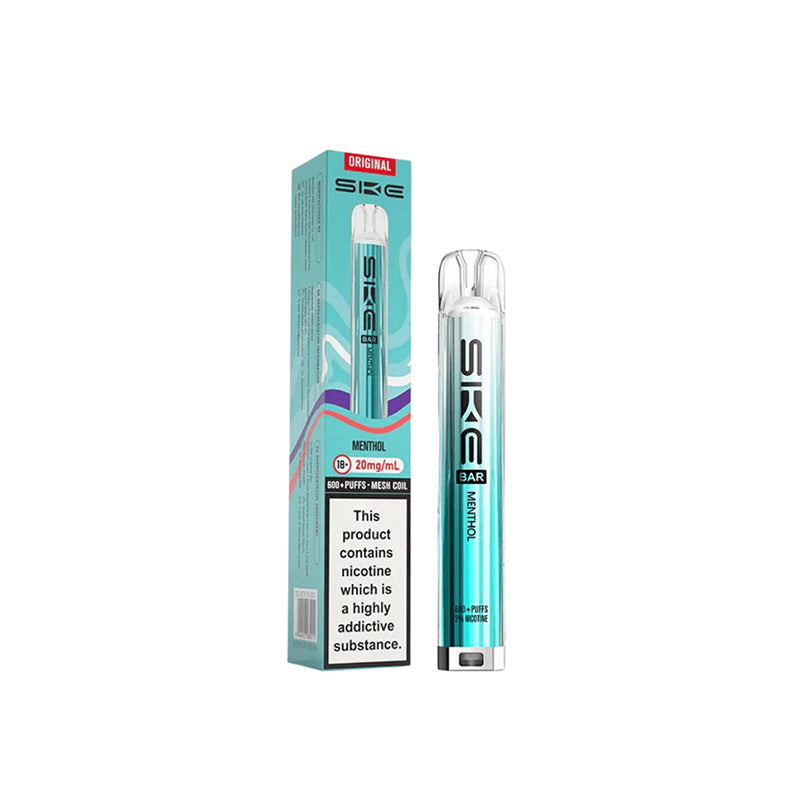 SKE Crystal 600 Rechargeable Prefilled Pod Kit (Box of 10)