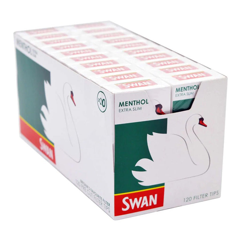 Swan Menthol Extra Slim Tips (Box of 20)