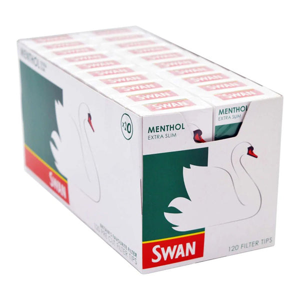 Swan Menthol Extra Slim Tips (Box of 20)