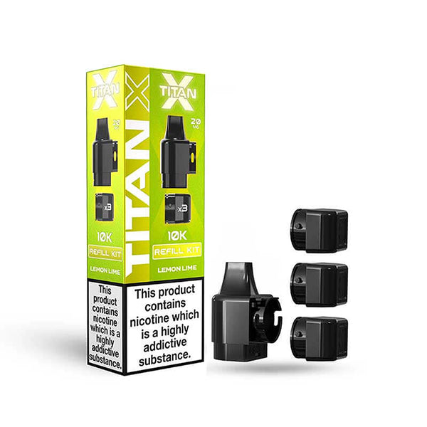 Titan X Prefilled Pod + Refills (Box of 10)