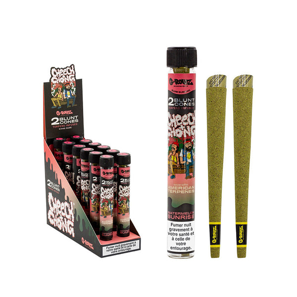 G-Rollz Cheech & Chong Pre-Rolled Kingsize Cones (Box Of 12)