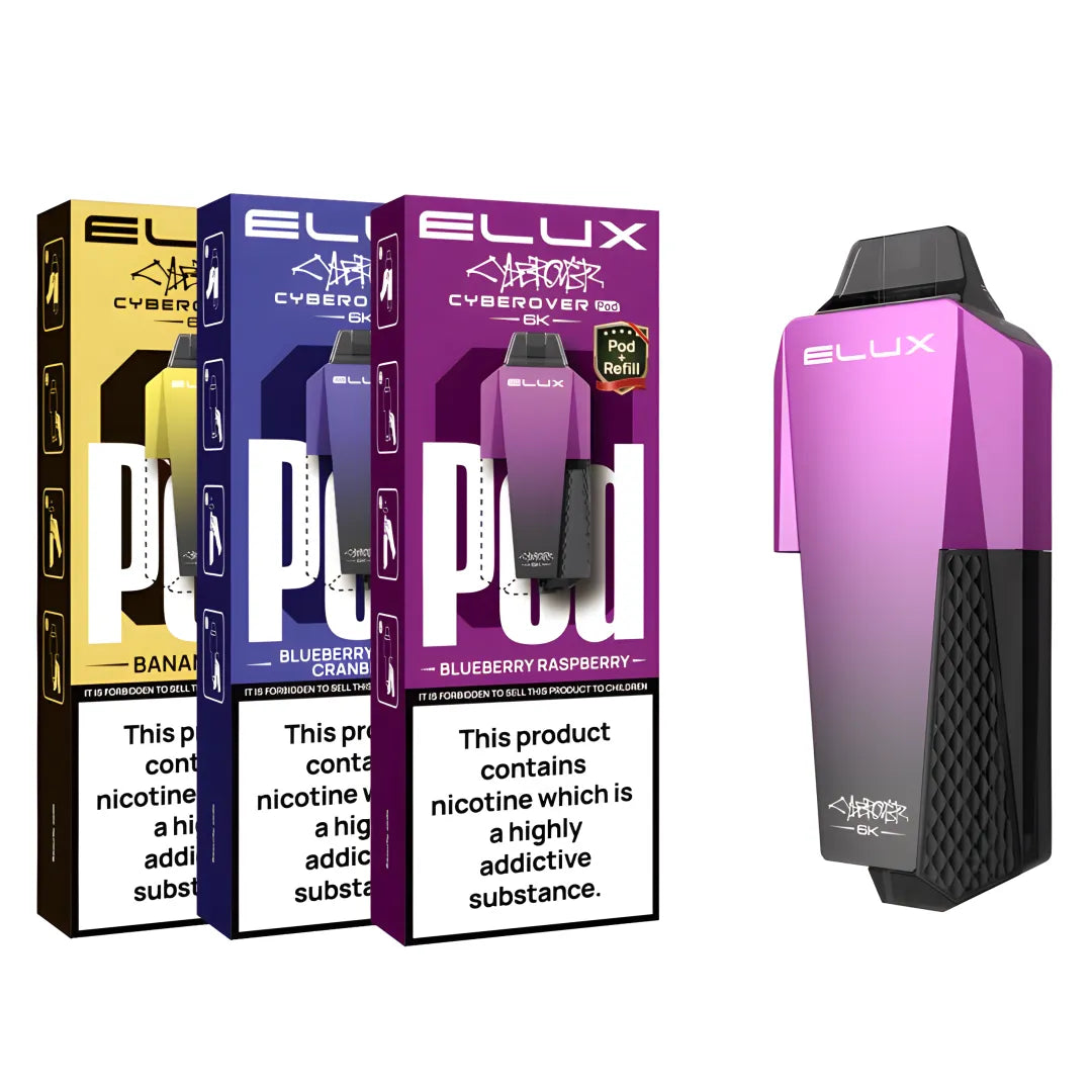 Elux Cyberover 6K Replacement Pods (Box of 5)