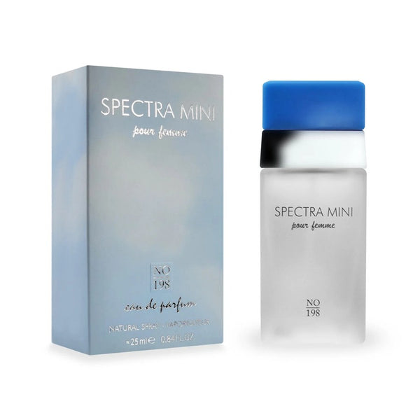 Spectra 198 Pour Femme Eau de Parfum 25ml bottle and packaging