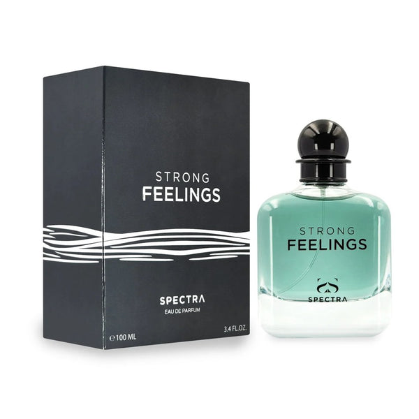 Spectra 249 Strong Feelings Eau de Parfum 100ml bottle and packaging