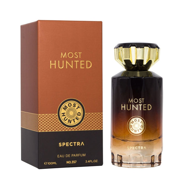 Spectra 357 Most Hunted Eau de Parfum 100ml bottle and packaging
