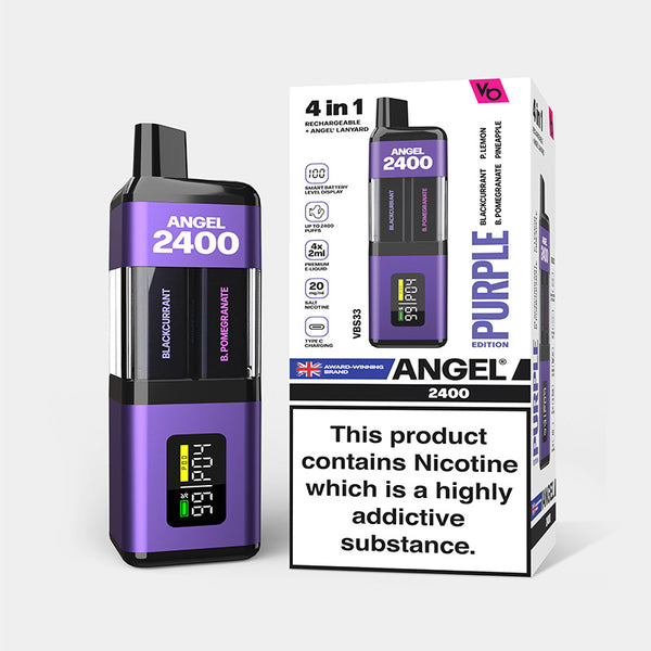 Vapes Bars Angel 2400 4in1 Pod Kit (Box of 5)