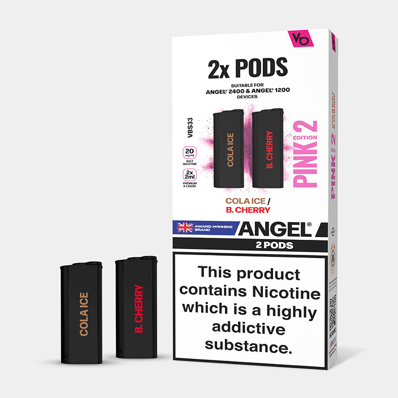 Vapes Bars Angel 2400 Prefilled Pods (Box of 10)