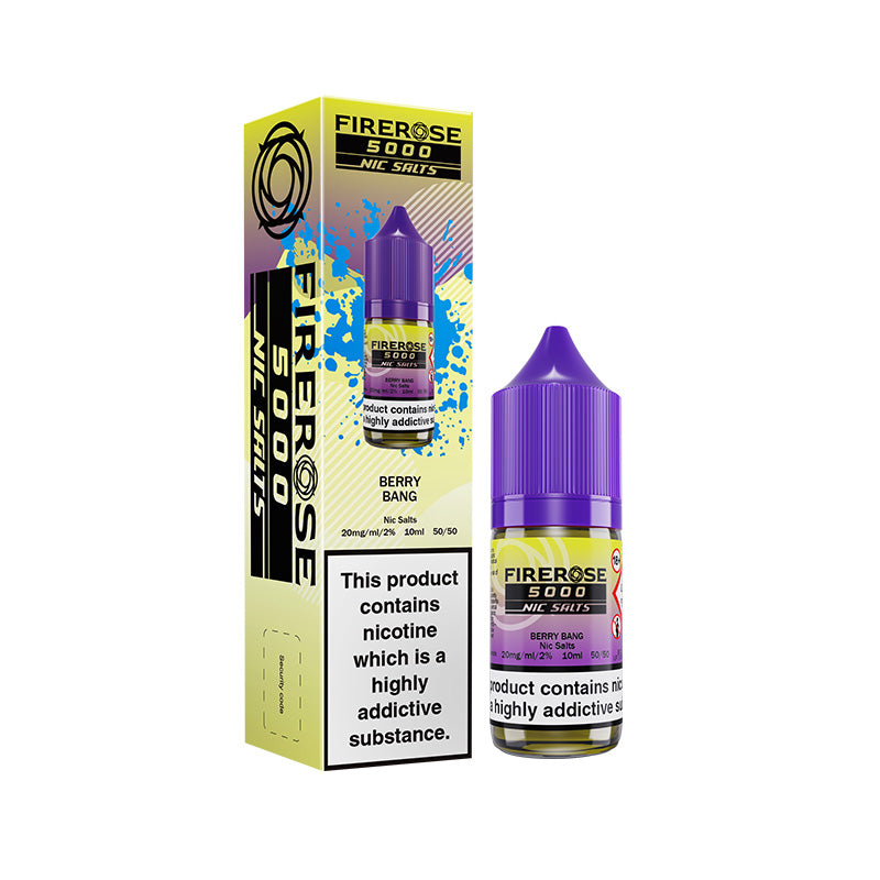 Firerose 5000 Nic Salt (Box of 10)