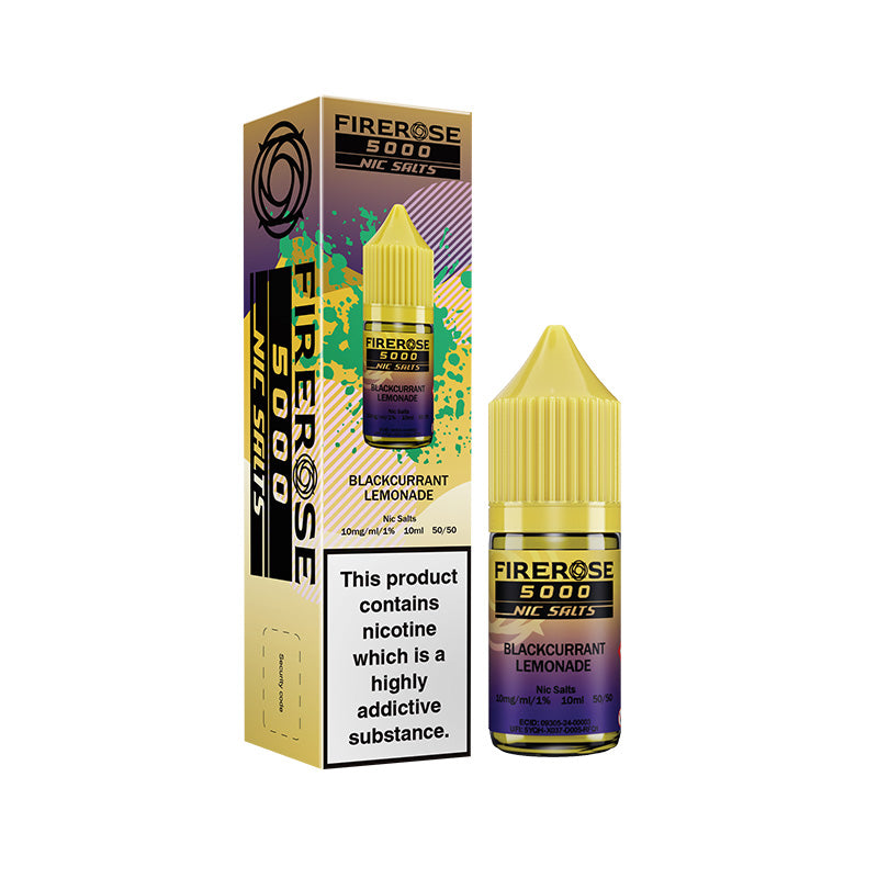 Firerose 5000 Nic Salt (Box of 10)
