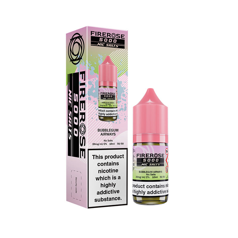 Firerose 5000 Nic Salt (Box of 10)