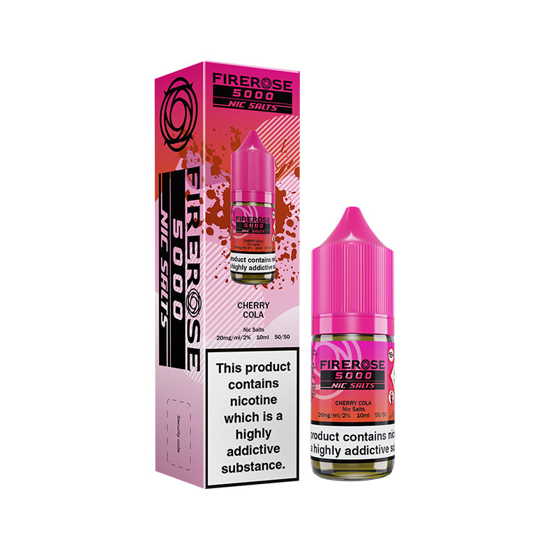 Firerose 5000 Nic Salt (Box of 10)