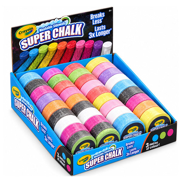 Crayola - Outdoor Super Chalk RRP £1.29