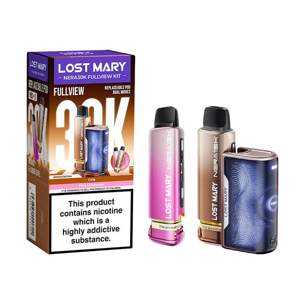 Lost Mary Nera Full View Pod Kit 30K (Box of 5)