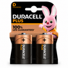 Duracell Plus/Power Boost D (Pack of 2)