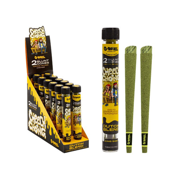 G-Rollz Cheech & Chong Pre-Rolled Kingsize Cones (Box Of 12)