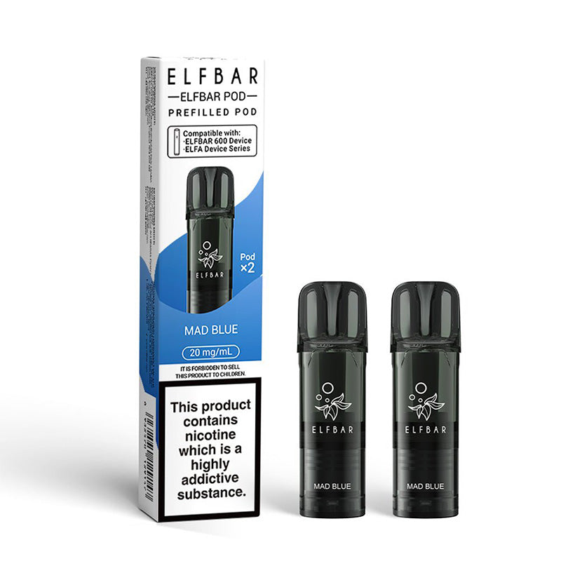 Elf Bar 600 Replacement Pods (Box of 10)