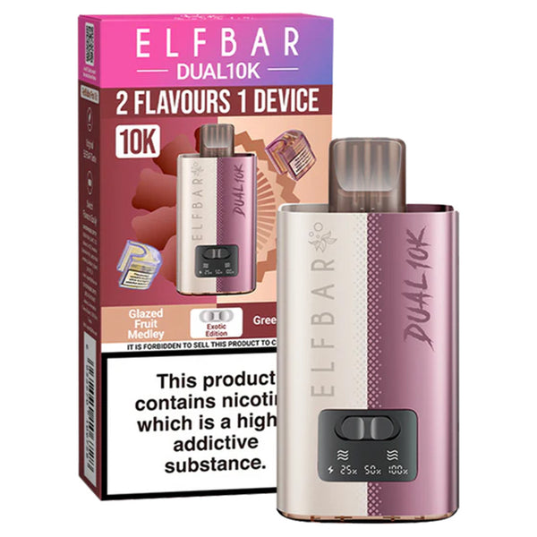ELFBAR Dual 10K Rechargeable Prefilled Pod Kit (Box of 5)