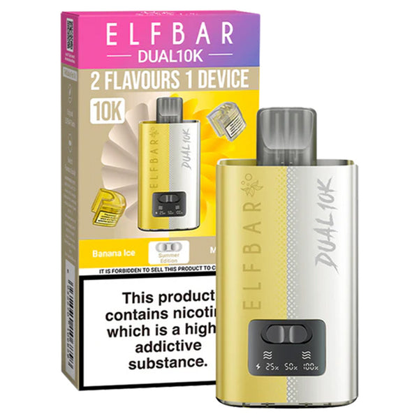 ELFBAR Dual 10K Rechargeable Prefilled Pod Kit (Box of 5)