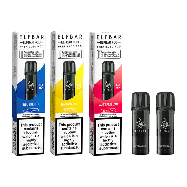 Elf Bar 600 Replacement Pods (Box of 10)