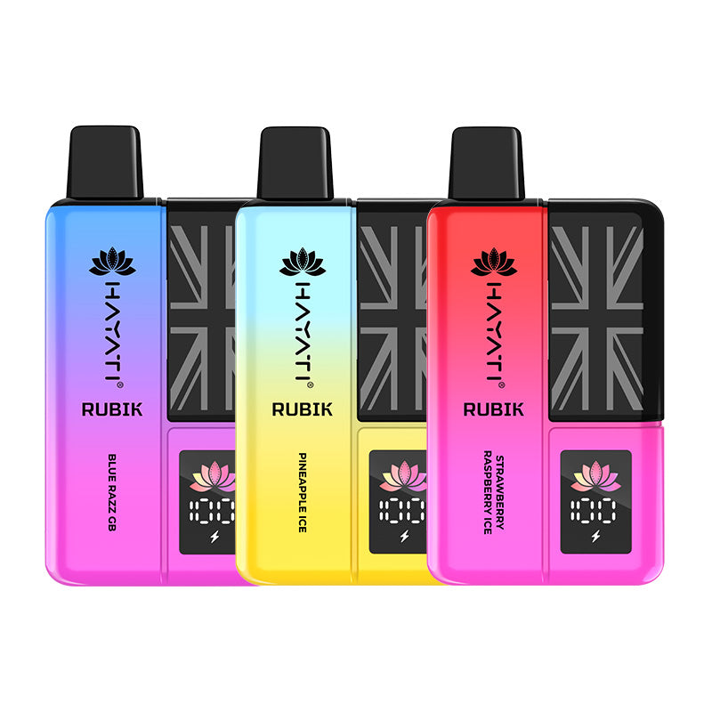 Hayati Rubix 7000 Prefilled Vape Kit (Box of 5)
