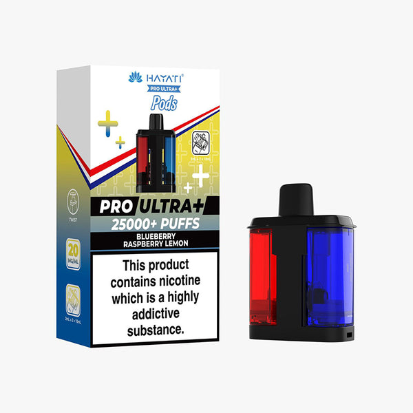 Hayati Pro Ultra+ 25K Replacement Pods (Box of 5)