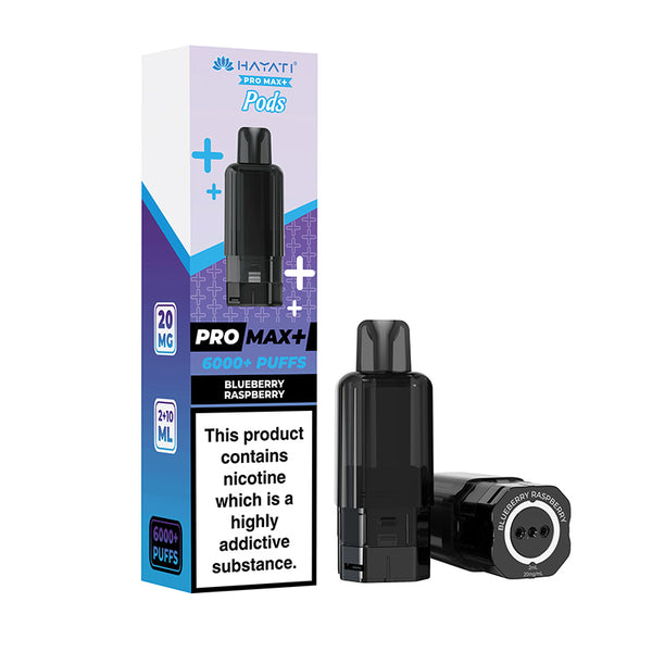 Hayati Pro Max+ 6000 Replacement Pods (Box of 5)