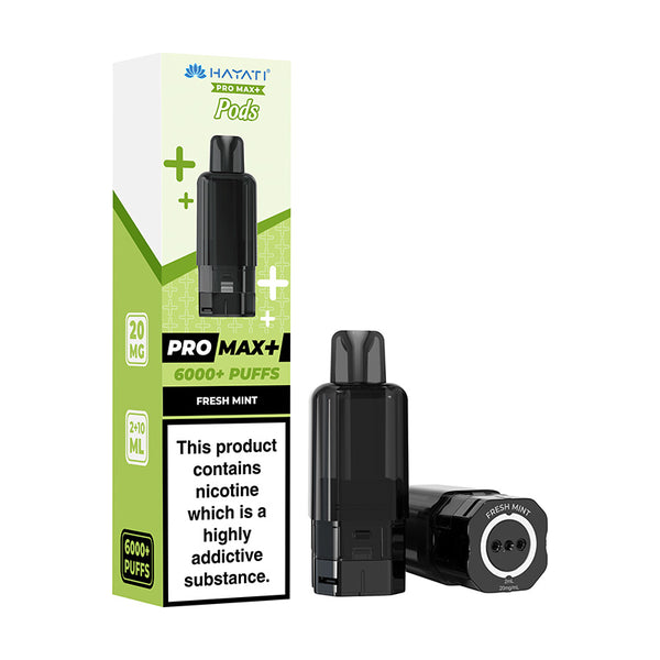 Hayati Pro Max+ 6000 Replacement Pods (Box of 5)