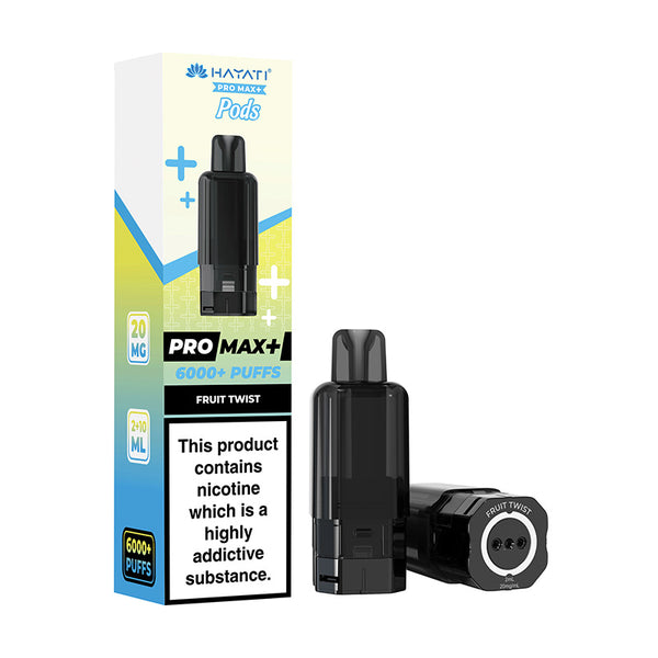 Hayati Pro Max+ 6000 Replacement Pods (Box of 5)