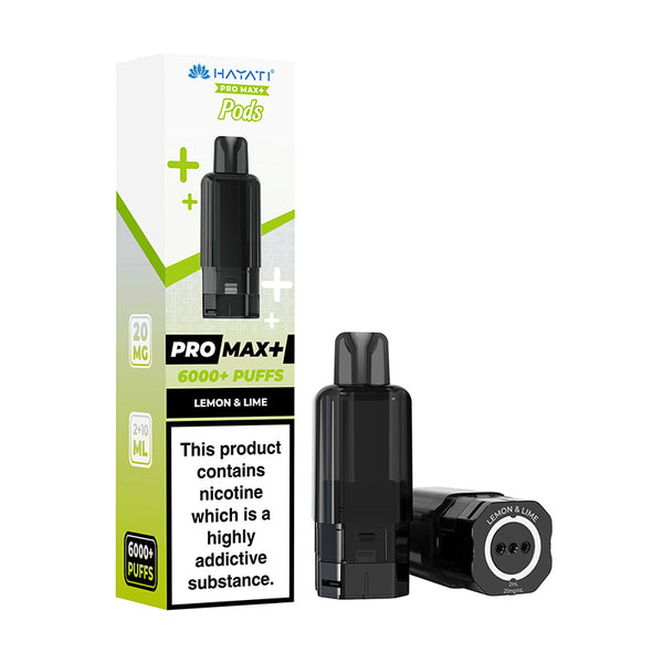 Hayati Pro Max+ 6000 Replacement Pods (Box of 5)