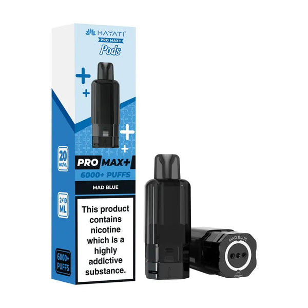 Hayati Pro Max+ 6000 Replacement Pods (Box of 5)