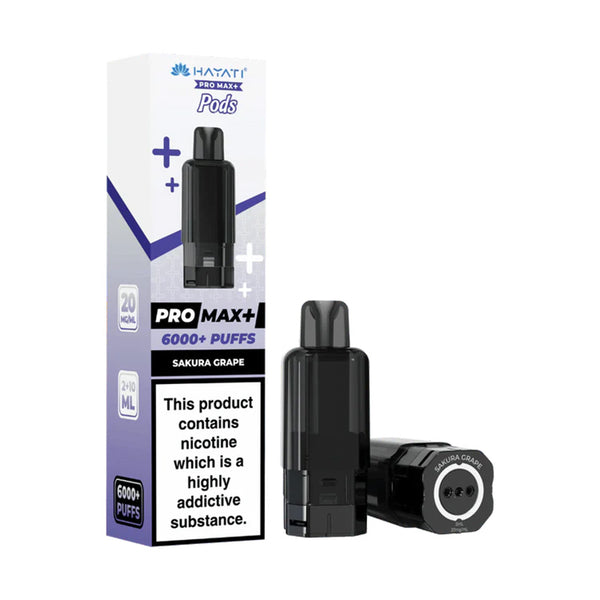 Hayati Pro Max+ 6000 Replacement Pods (Box of 5)