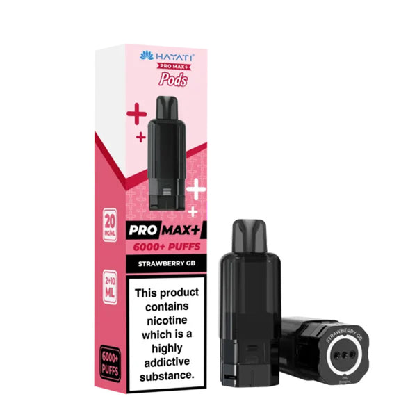 Hayati Pro Max+ 6000 Replacement Pods (Box of 5)