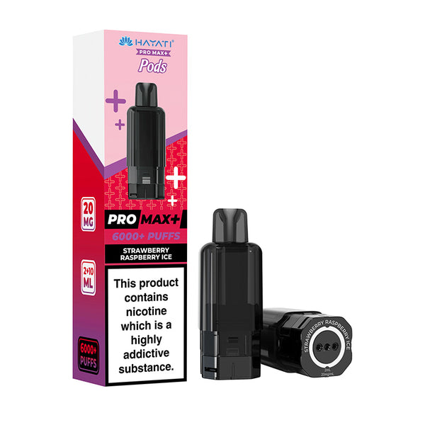 Hayati Pro Max+ 6000 Replacement Pods (Box of 5)