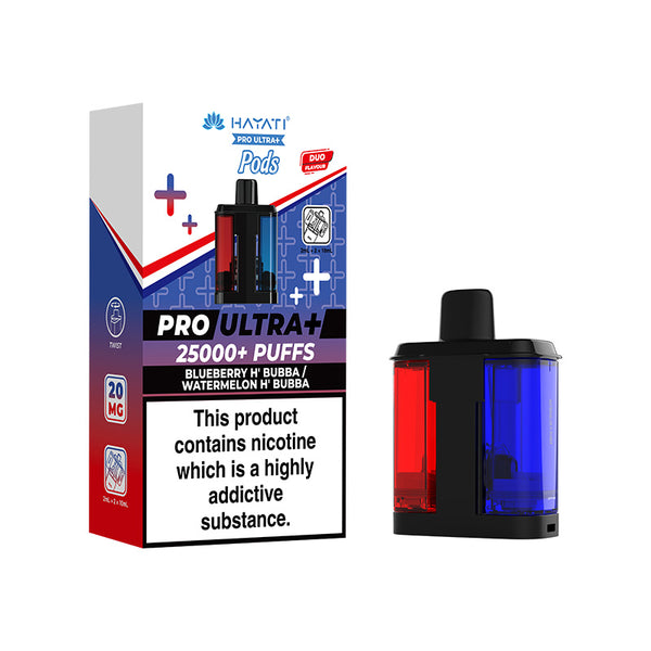 Hayati Pro Ultra+ 25K Replacement Pods (Box of 5)