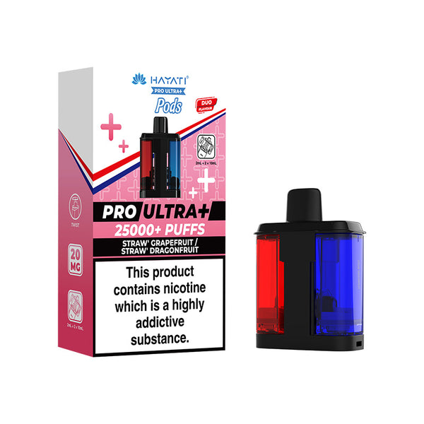 Hayati Pro Ultra+ 25K Replacement Pods (Box of 5)