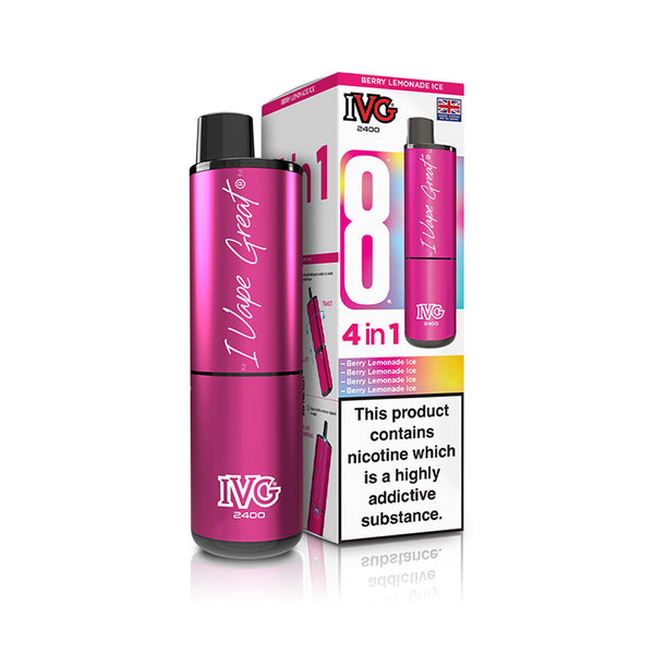 IVG 2400 Rechargeable Vape Kit (Box of 5)