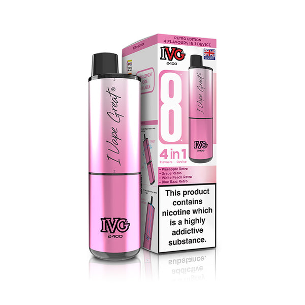 IVG 2400 Rechargeable Vape Kit (Box of 5)