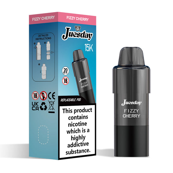 Juesday 15K Prefilled Refill Pods (Box of 10)