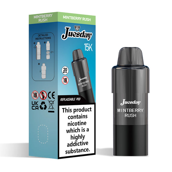 Juesday 15K Prefilled Refill Pods (Box of 10)