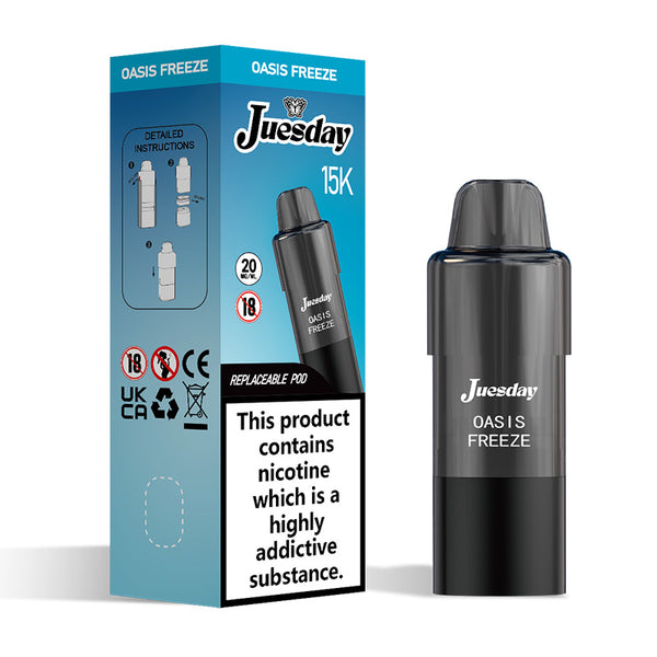 Juesday 15K Prefilled Refill Pods (Box of 10)