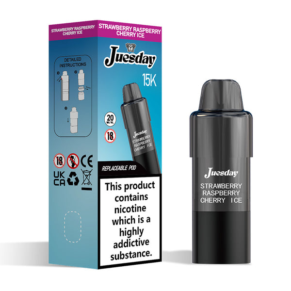 Juesday 15K Prefilled Refill Pods (Box of 10)