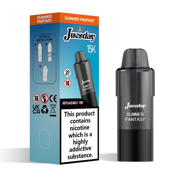 Juesday 15K Prefilled Refill Pods (Box of 10)