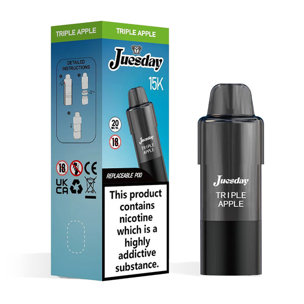Juesday 15K Prefilled Refill Pods (Box of 10)
