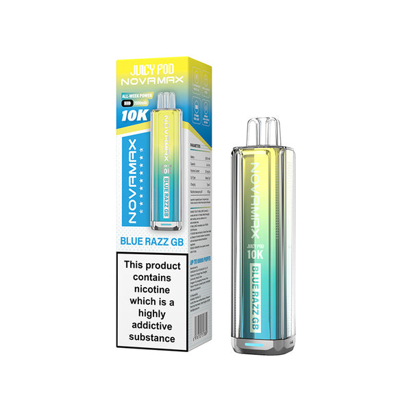 Juicy Pod Novomax 10k Prefilled Pod Kit (Box of 5)