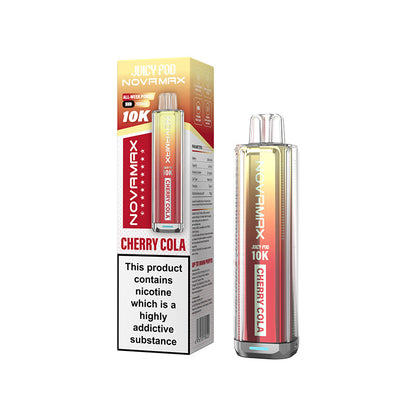 Juicy Pod Novomax 10k Prefilled Pod Kit (Box of 5)